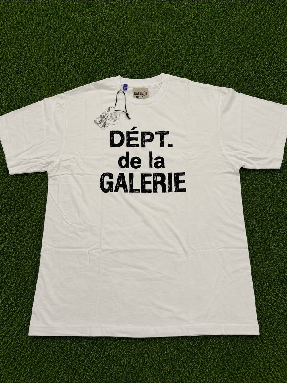 Gallery Dept. DÉPT de La GALERIE White T-Shirt Size L